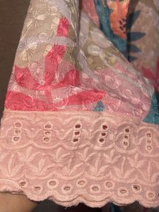 Sangria Floral Chikankari Kurta Sets