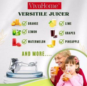 VivaHome Aluminum Hand Juicer 3 Piece Available
