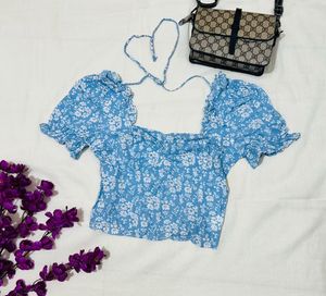 Pretty Blue Top