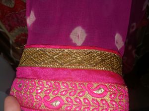 Beautiful Heavy Embroidery Naira Suit