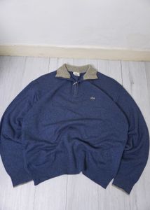 Lacoste Blue Pullover Sweater