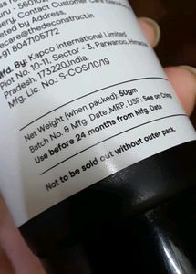 Deconstruct Brightening Sunscreen