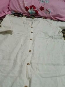 Elegant White Kurta Set