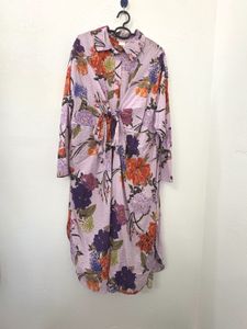 H&M Floral Shirt Dress