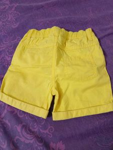 Cute Yellow Shorts