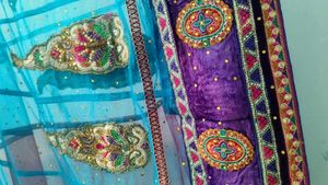 Grand Netted Saree