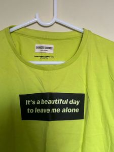 Cropped Oversize Tshirt