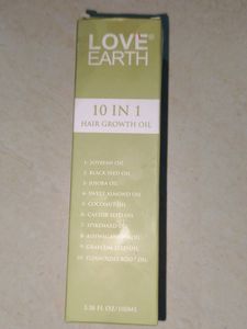 Love Earth 10 in 1Hair Growth oil🥰😊♥️