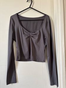 Long Sleeve Crop Top