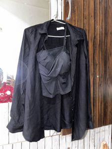 New: Black Mango Overshirt