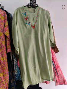 Embroidered Long Cord Set