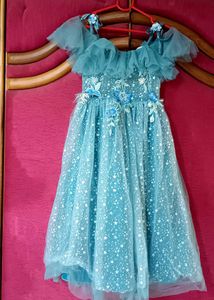Cute Blue Starry Dress