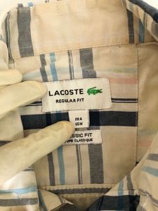 LACOSTE cotton shirt (premium)