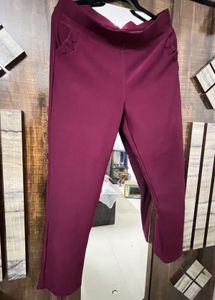 Burgundy Leggings