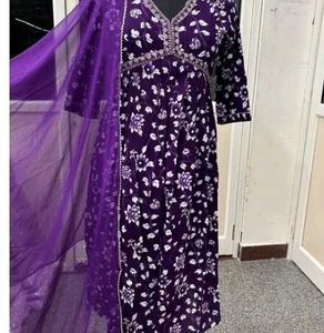 Purple Kurta Set 💜