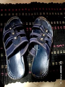 2 Set Blue Strappy Sandals
