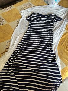 Western Midi Blue Color Dress