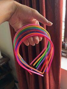 8 Colorful Headband Set