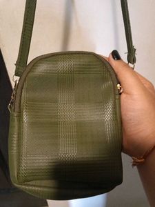 Green Sling Bag
