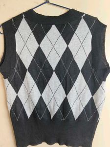 Cut Sleeves Sweater