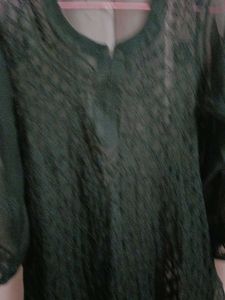 Elegant Black Kurti