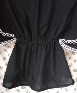 Butterfly Snitched Top