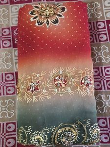 Multicolor Saree