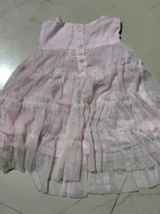 Pink Frock 3-6 Months