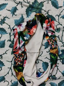 Floral Print Bikini Bottom