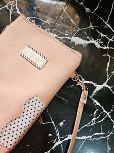 Pink Paris Tower Cat Crossbody Bag