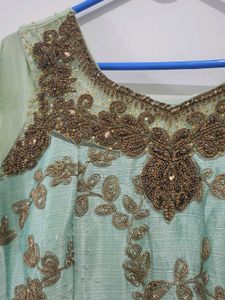 Embroidered Gown
