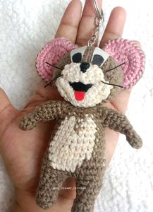 Amigurumi Jerry Keychain/Bag hanging