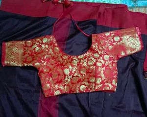 Ethnic Red Blouse