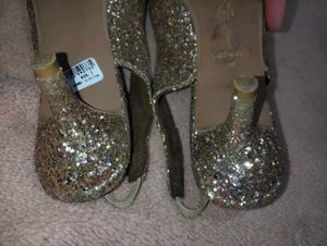 Sparkly Slingback Heels