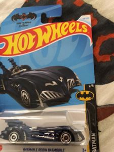Hot Wheels Batman &amp; Robin Batmobile