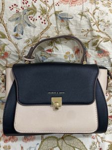 Charles & Keith Satchel Bag- lightly used