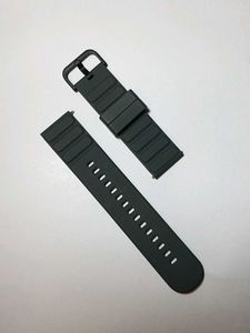 Silicone Grey Watch Strap Band 22mm Lightweight