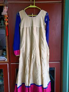 Multicolored Ethnic Gown
