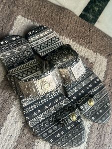 Ethnic Print Flats