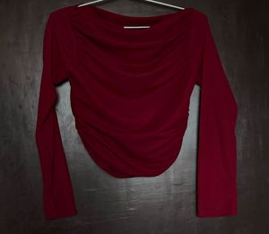 Pinterest Fitted Off Shoulder Top