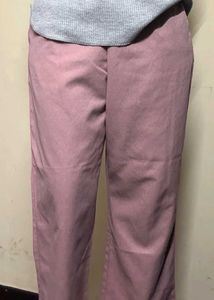 Vintage High-Waisted Lavender Trousers
