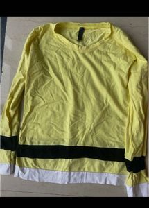 Colourblock full sleeves tshirt