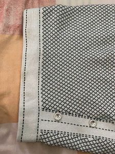 Patterned Mini Skirt