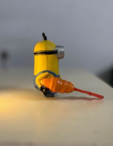 Minion Carrot Gun McDonalds Toy
