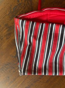 Striped Bustier Crop Top