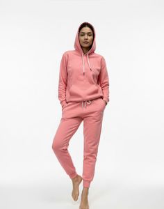 Comfy Pink Hoodie & Jogger Set