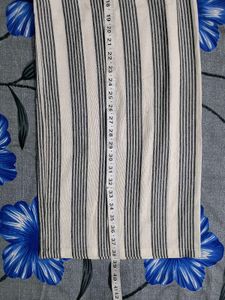 Black Stripes Kurta Set