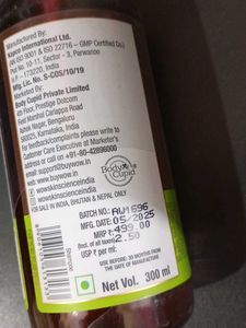 wow shampoo apple cider vineger