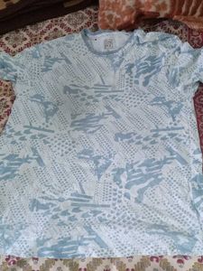 Abstract Print T-shirt