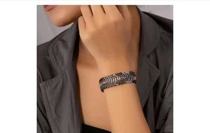 Unique Silver Tone Bracelet